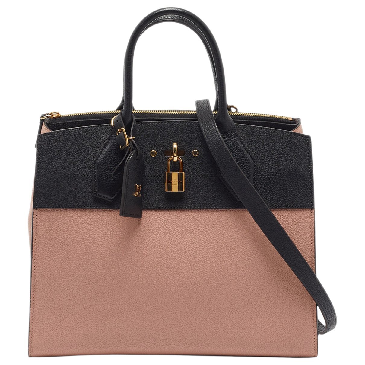 Leather tote