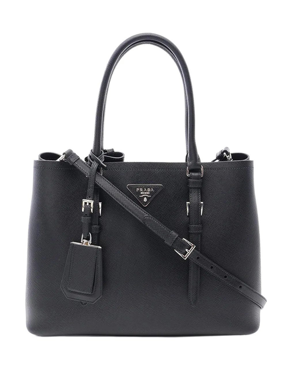 2013-2026 Medium Saffiano Cuir Double Handle satchel