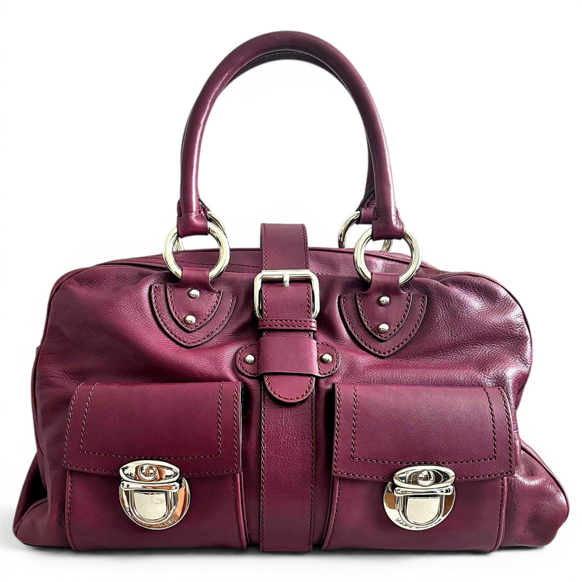 Stam leather handbag