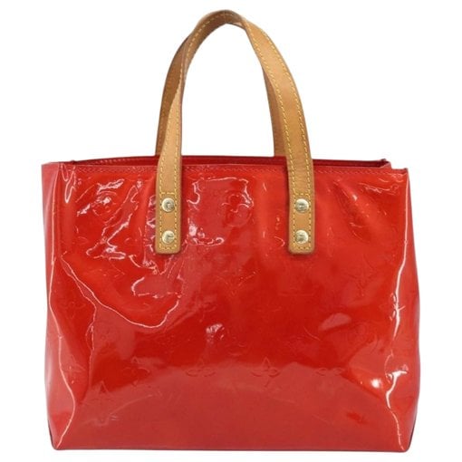 Reade patent leather handbag