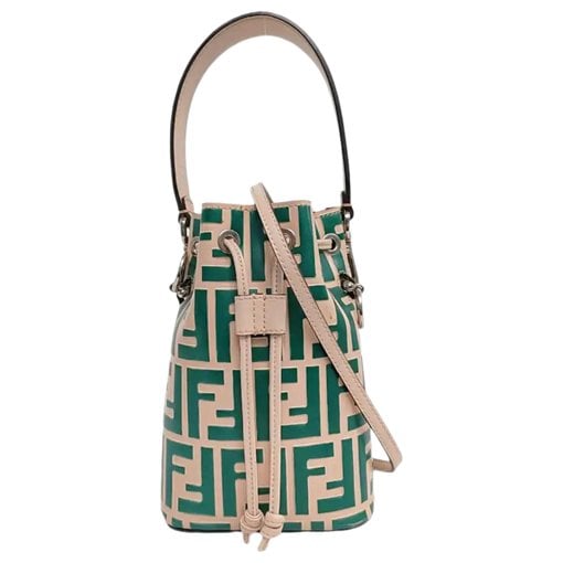 Mon Trésor leather handbag