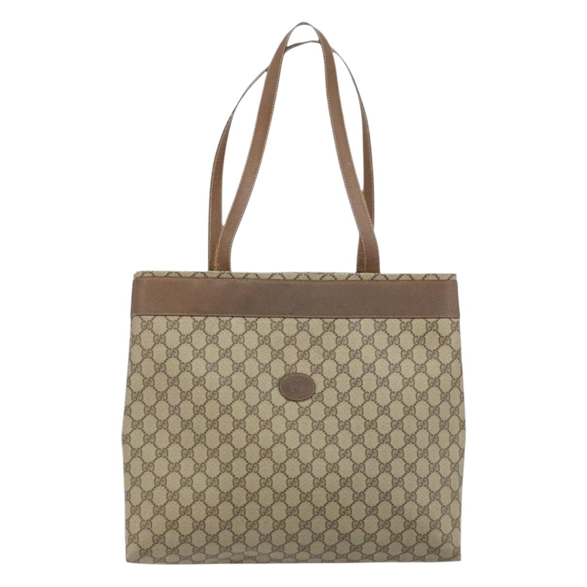 Leather tote