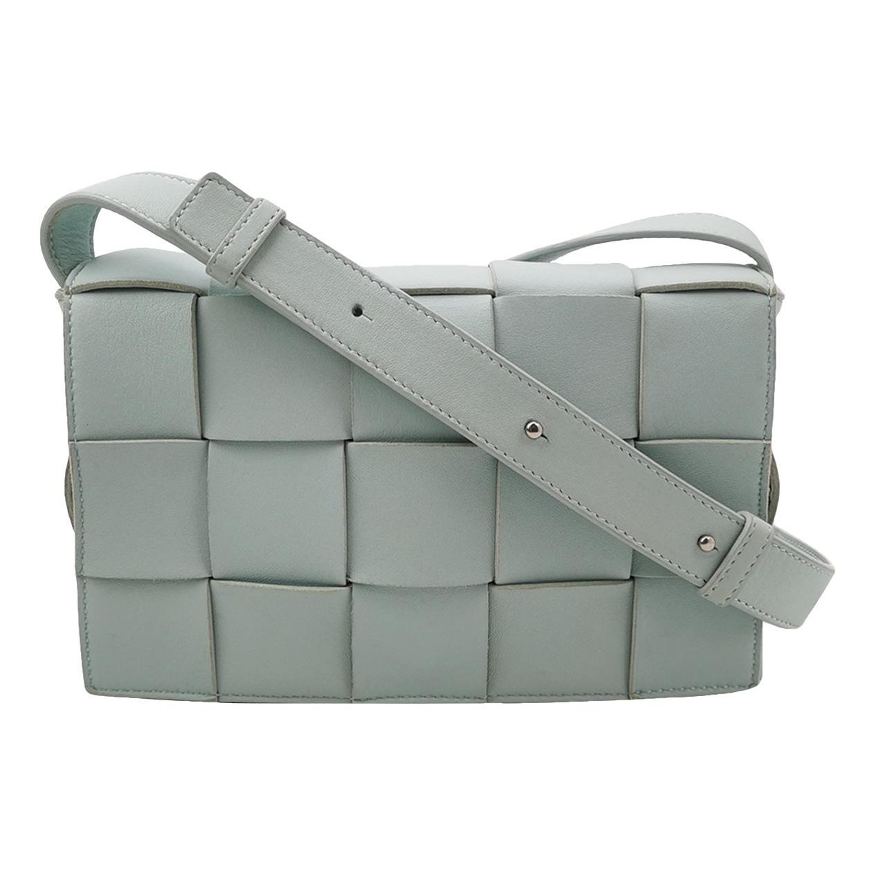 Cassette leather crossbody bag