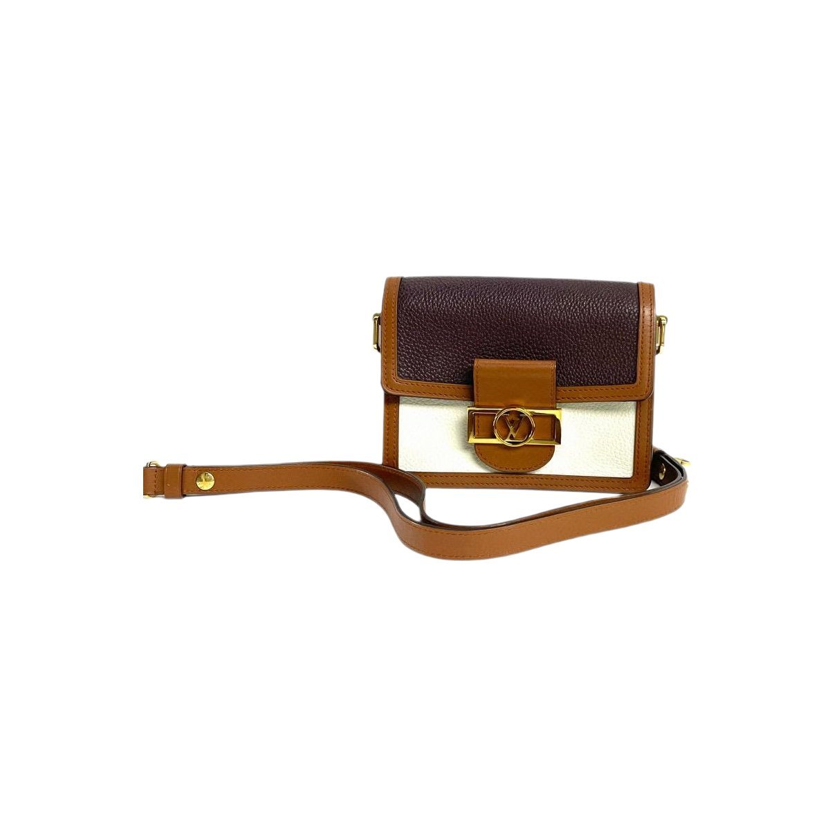Dauphine leather handbag