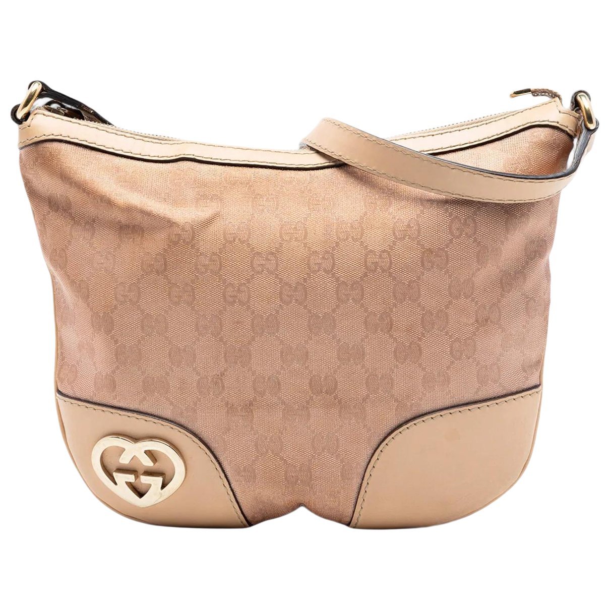 Gucci B cloth crossbody bag