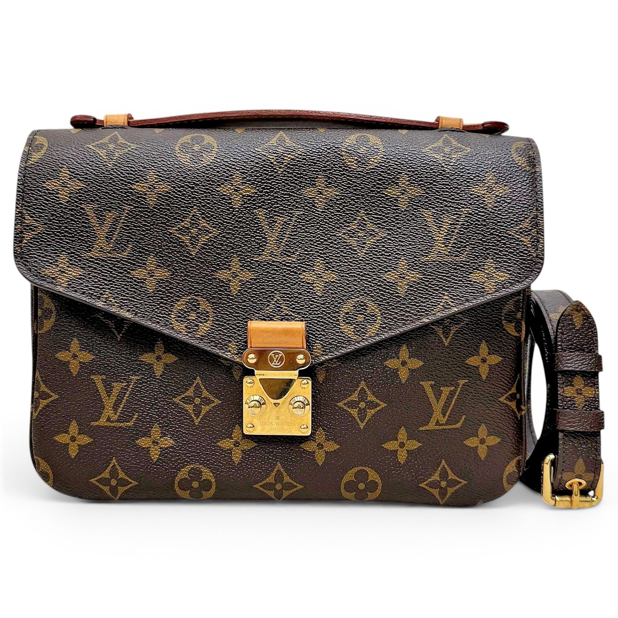 Metis leather handbag