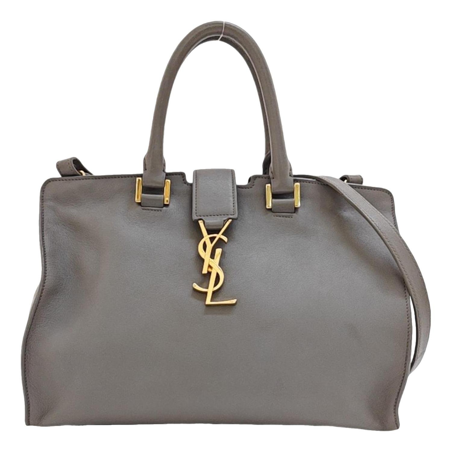 Monogram Cabas leather tote
