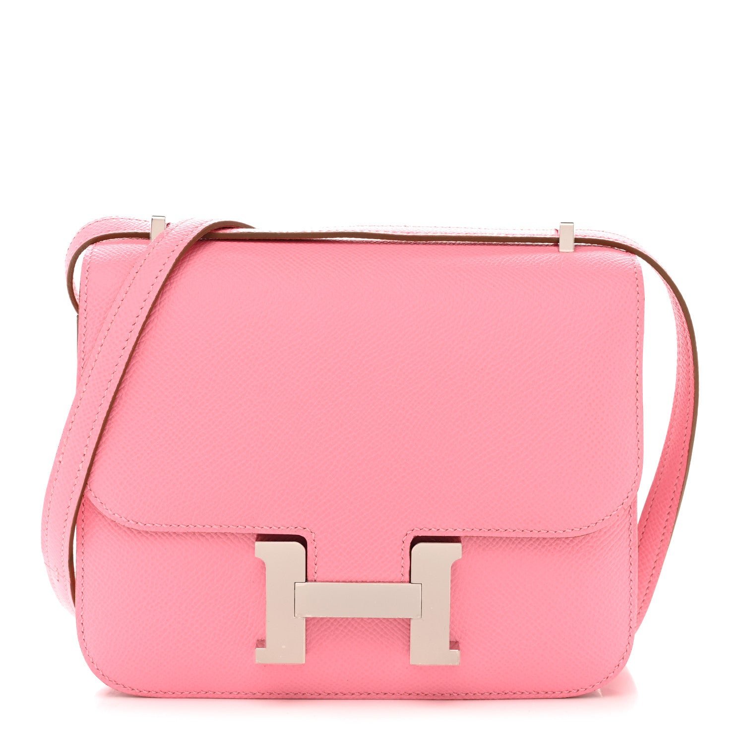 Hermes Epsom Constance 18 Rose Confetti