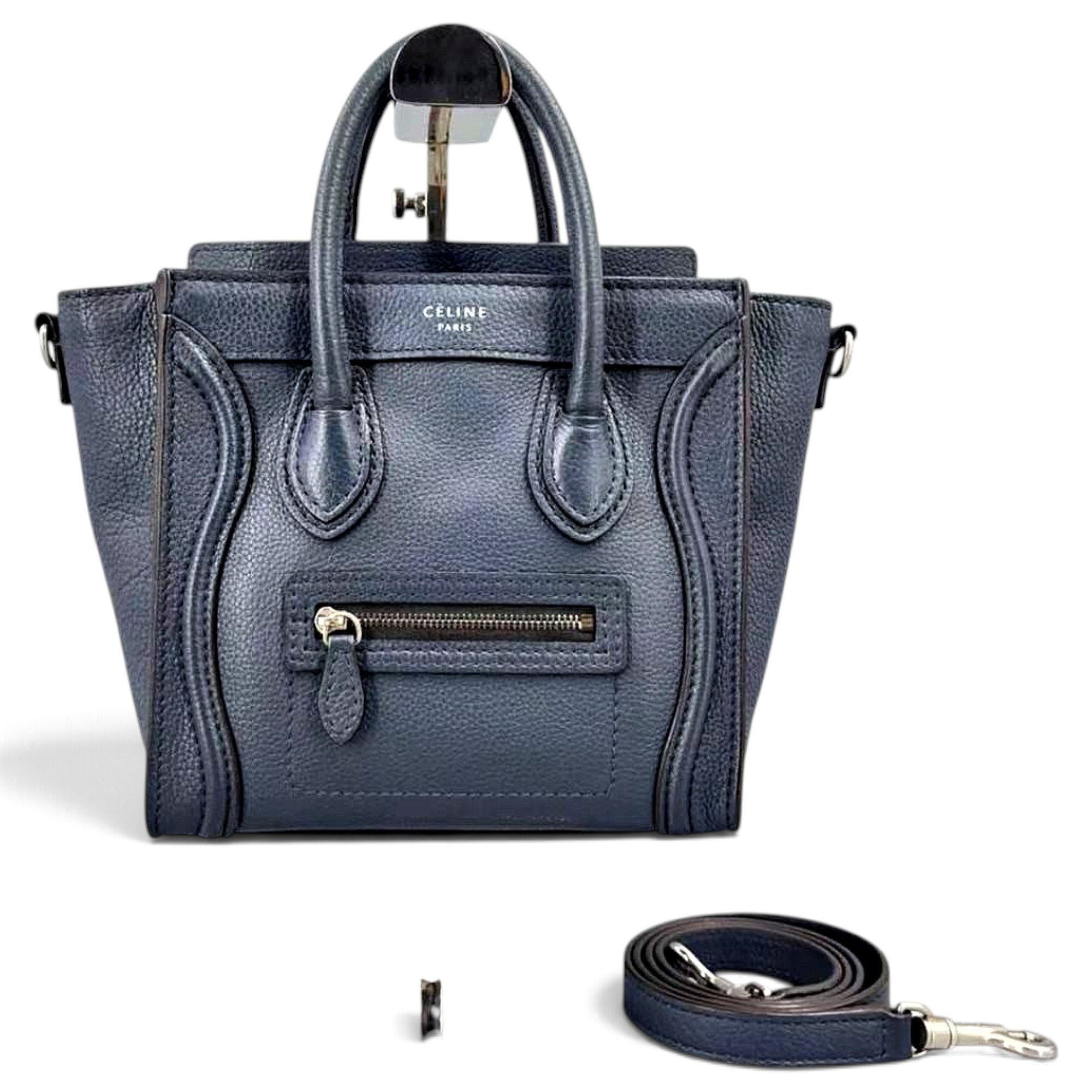 Nano Luggage leather handbag