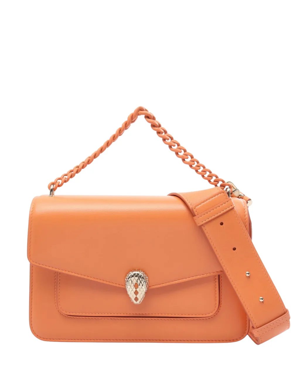 2010-2026 Leather Serpenti Forever Maxi Chain Top Handle Bag satchel