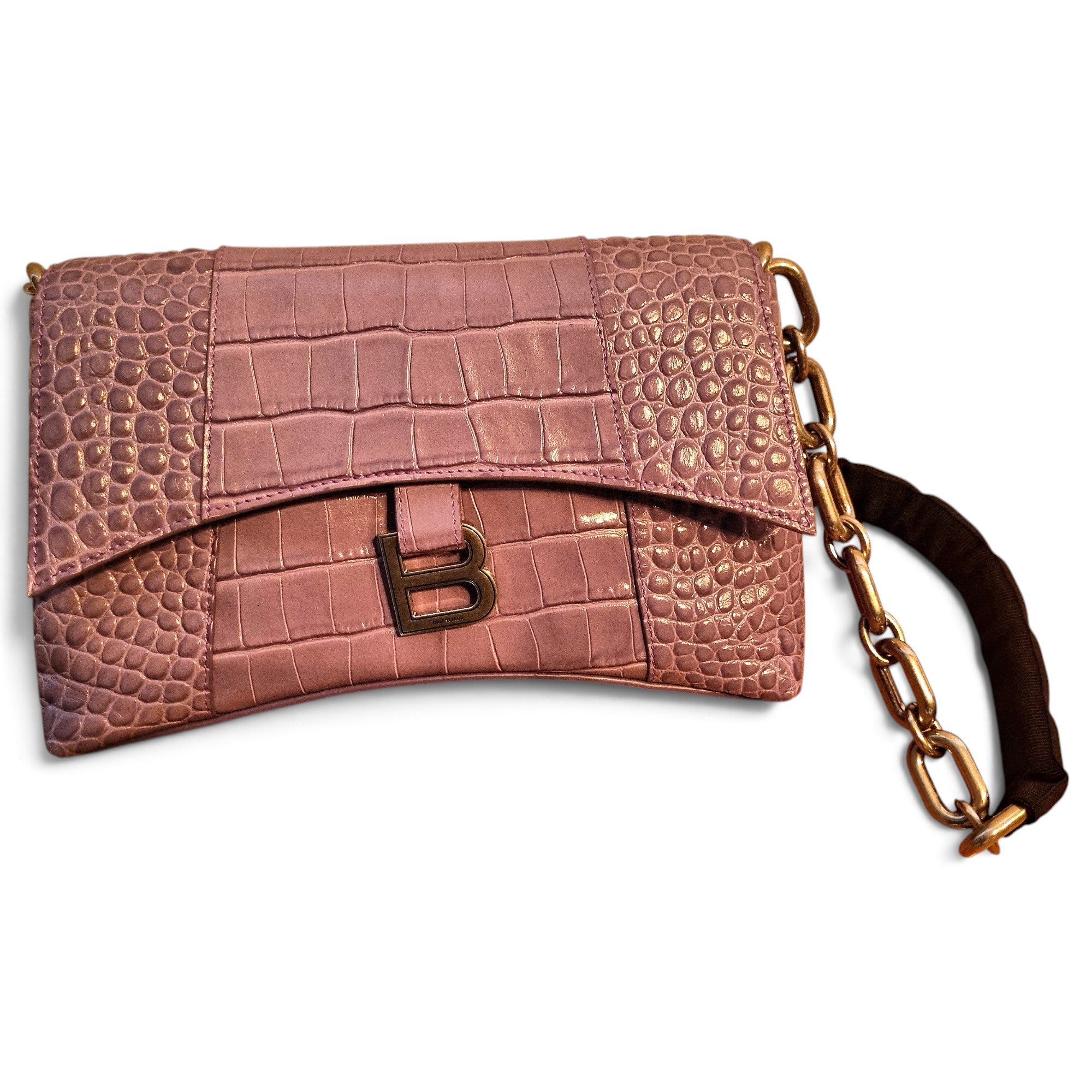 Balenciaga Downtown Chain leather handbag