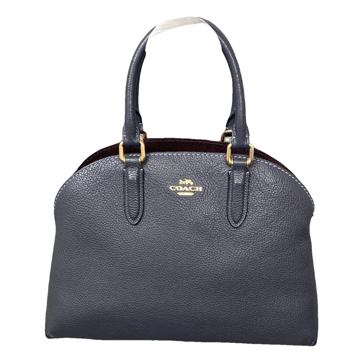Cartable mini sierra leather handbag