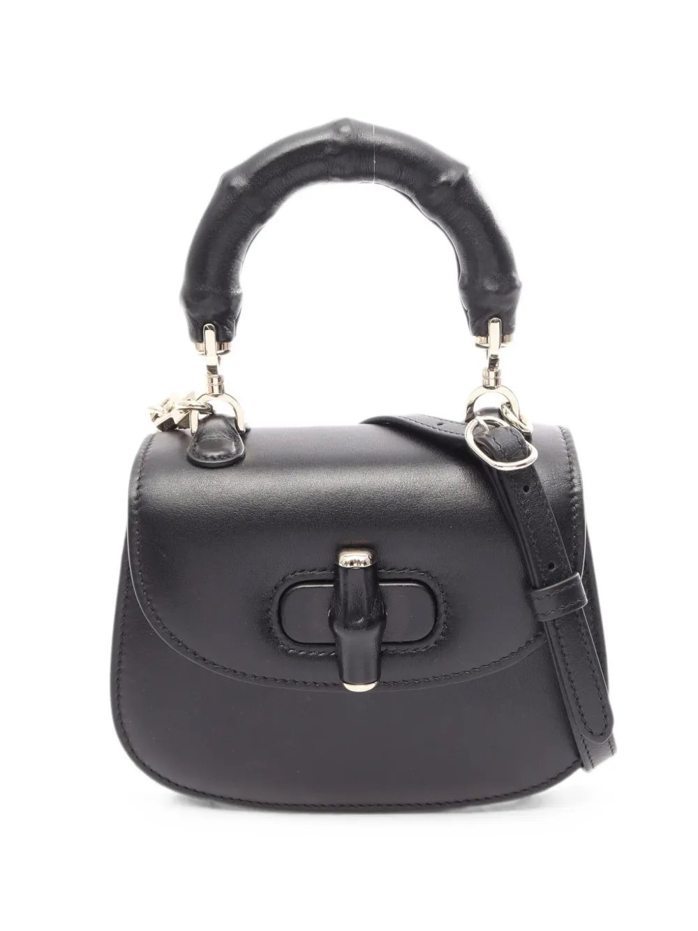2010s Bamboo leather handbag