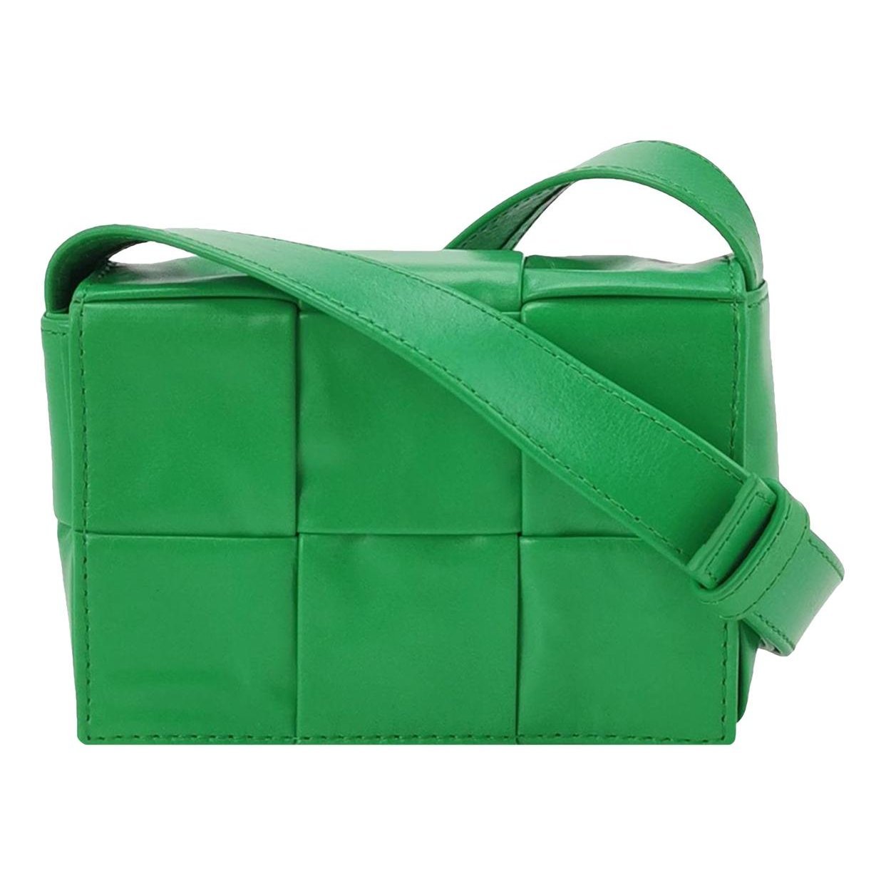 Cassette leather crossbody bag