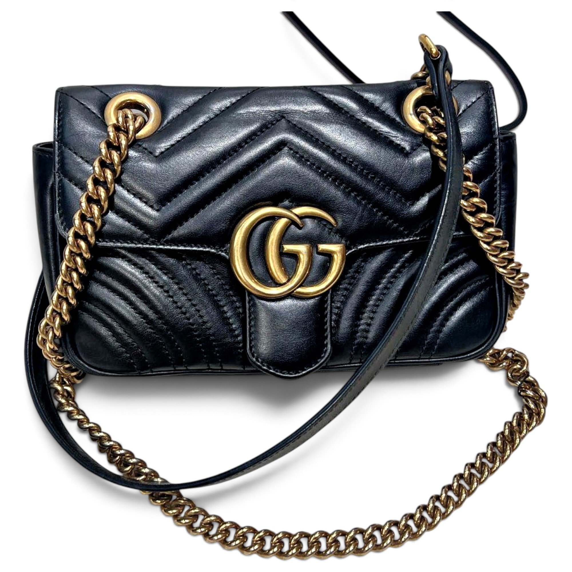 GG Marmont leather handbag