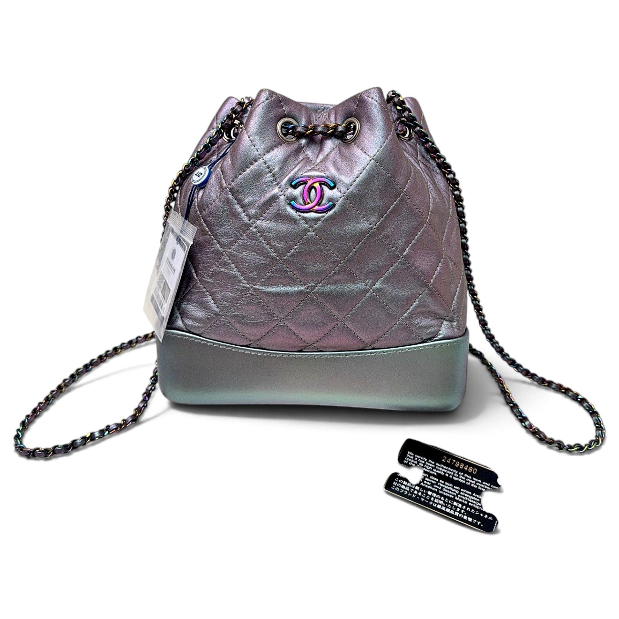 Gabrielle Bucket leather handbag
