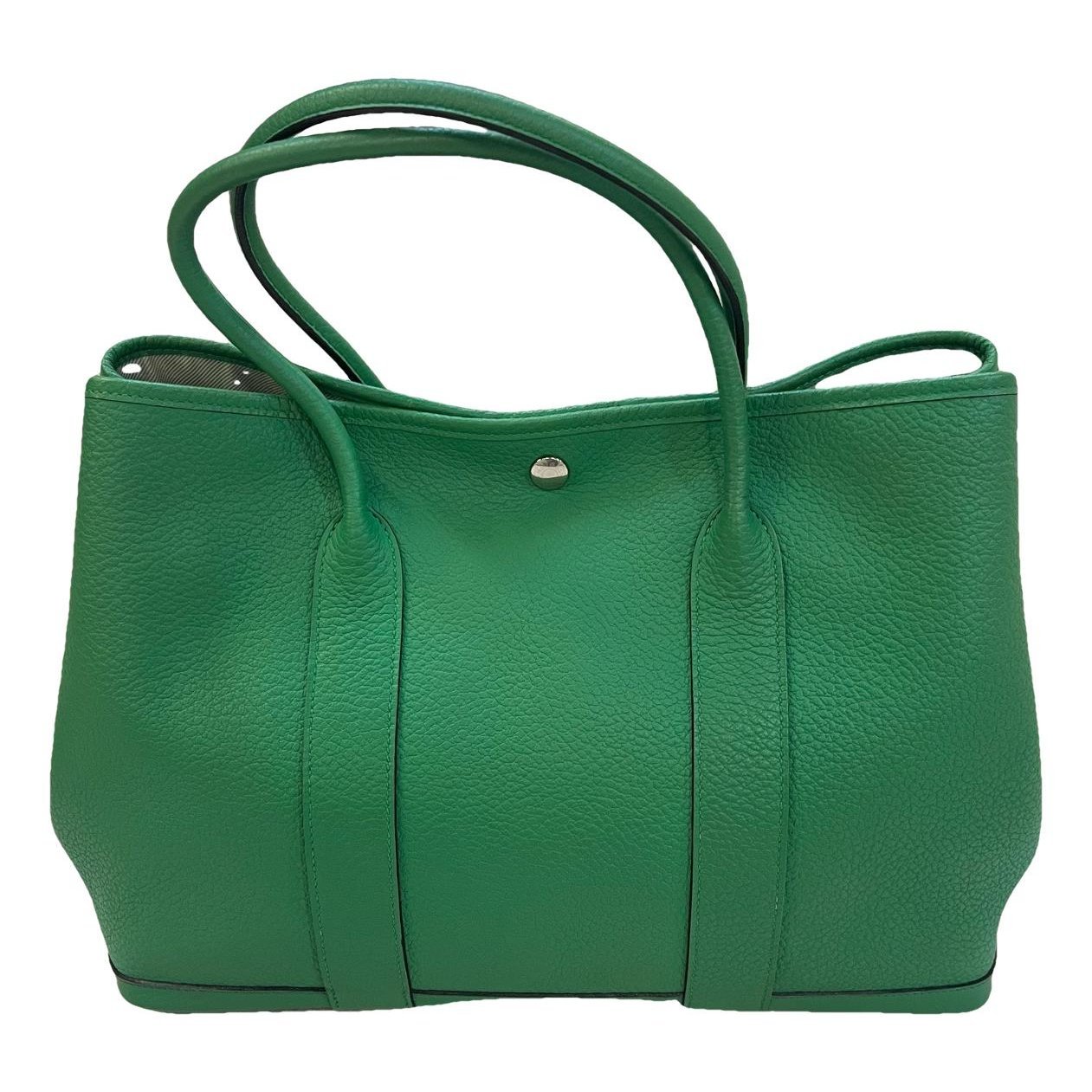 Garden Party leather handbag