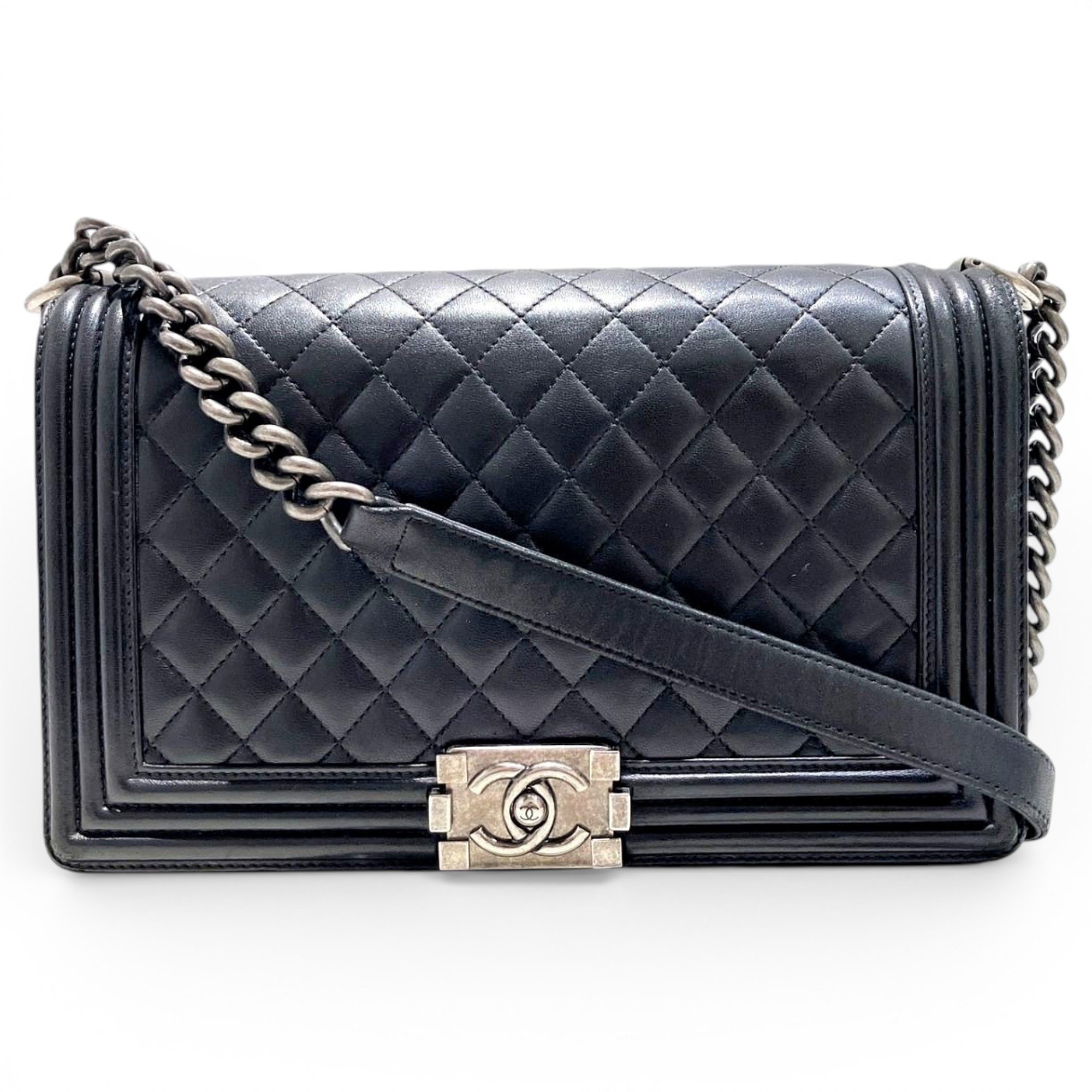 Boy leather handbag