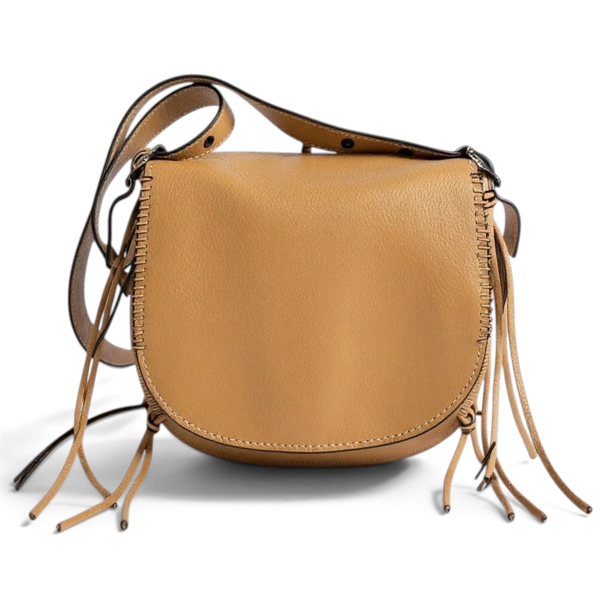 Leather crossbody bag