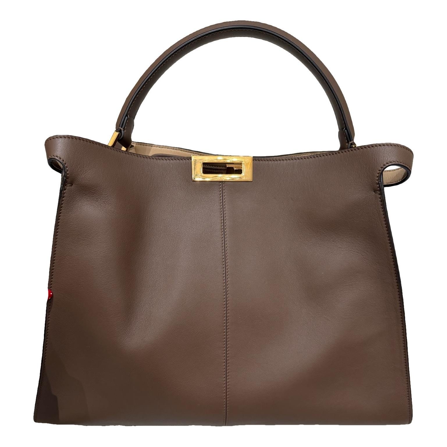 Peekaboo leather handbag
