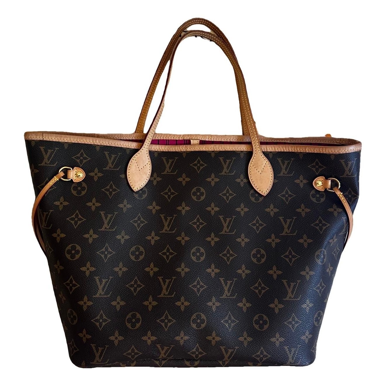 Neverfull leather handbag