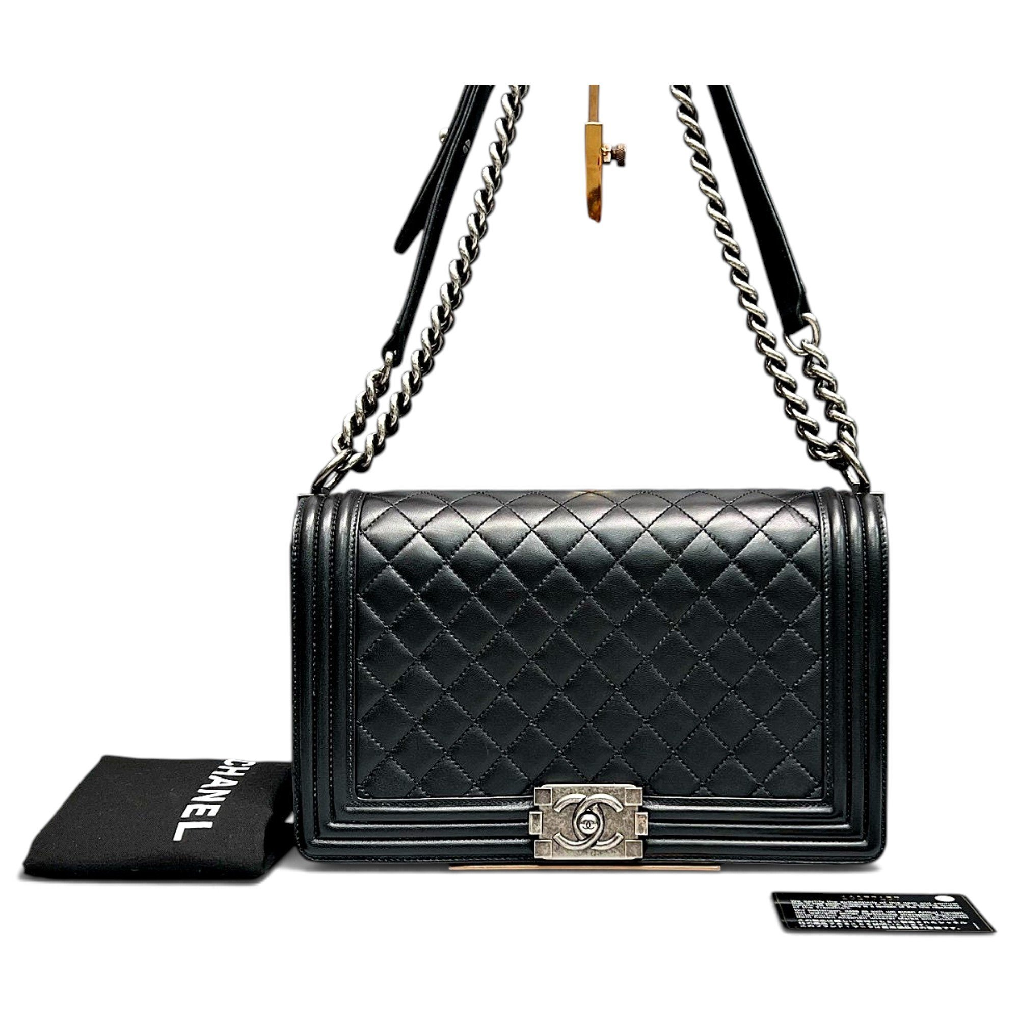 Boy leather handbag
