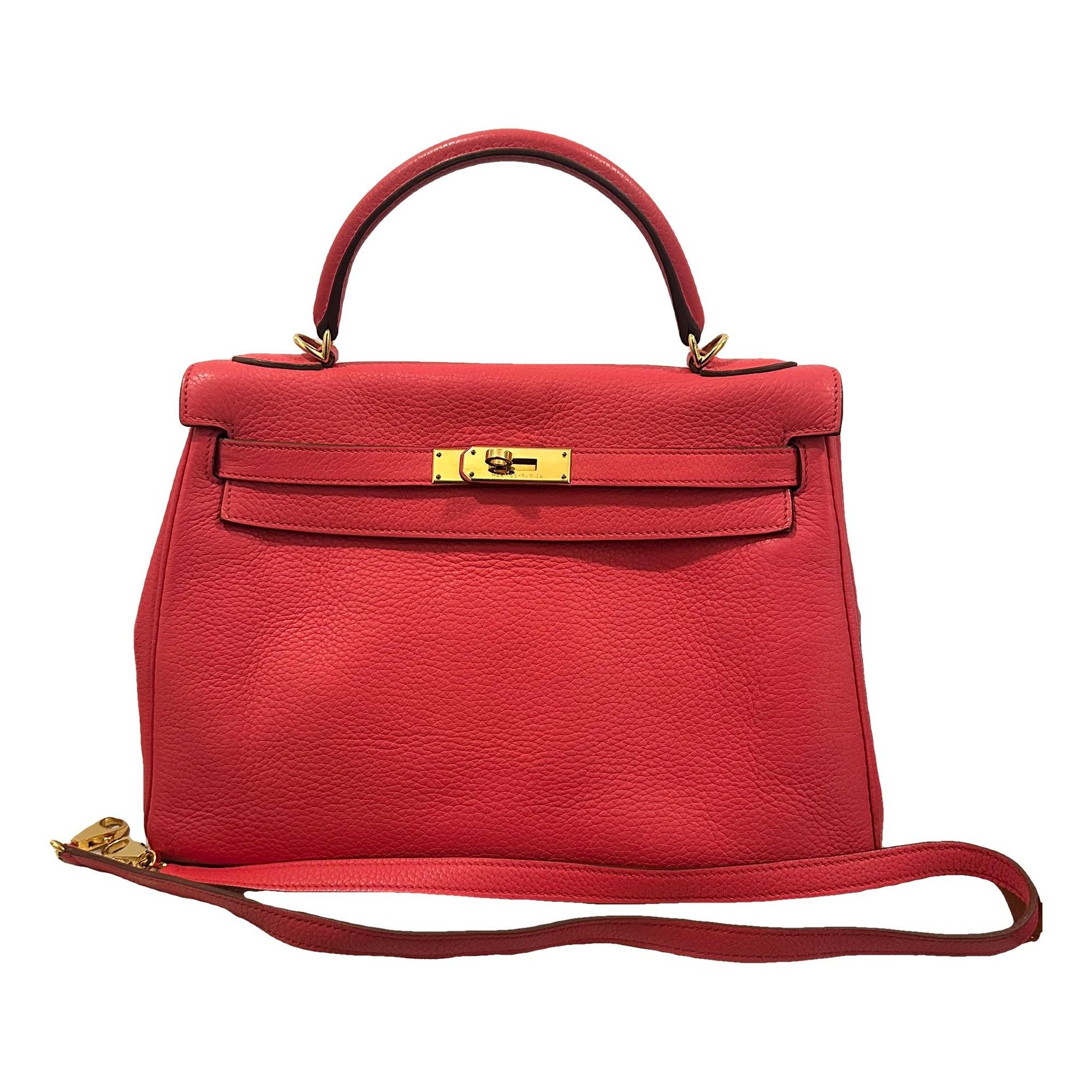 Kelly 32 leather handbag