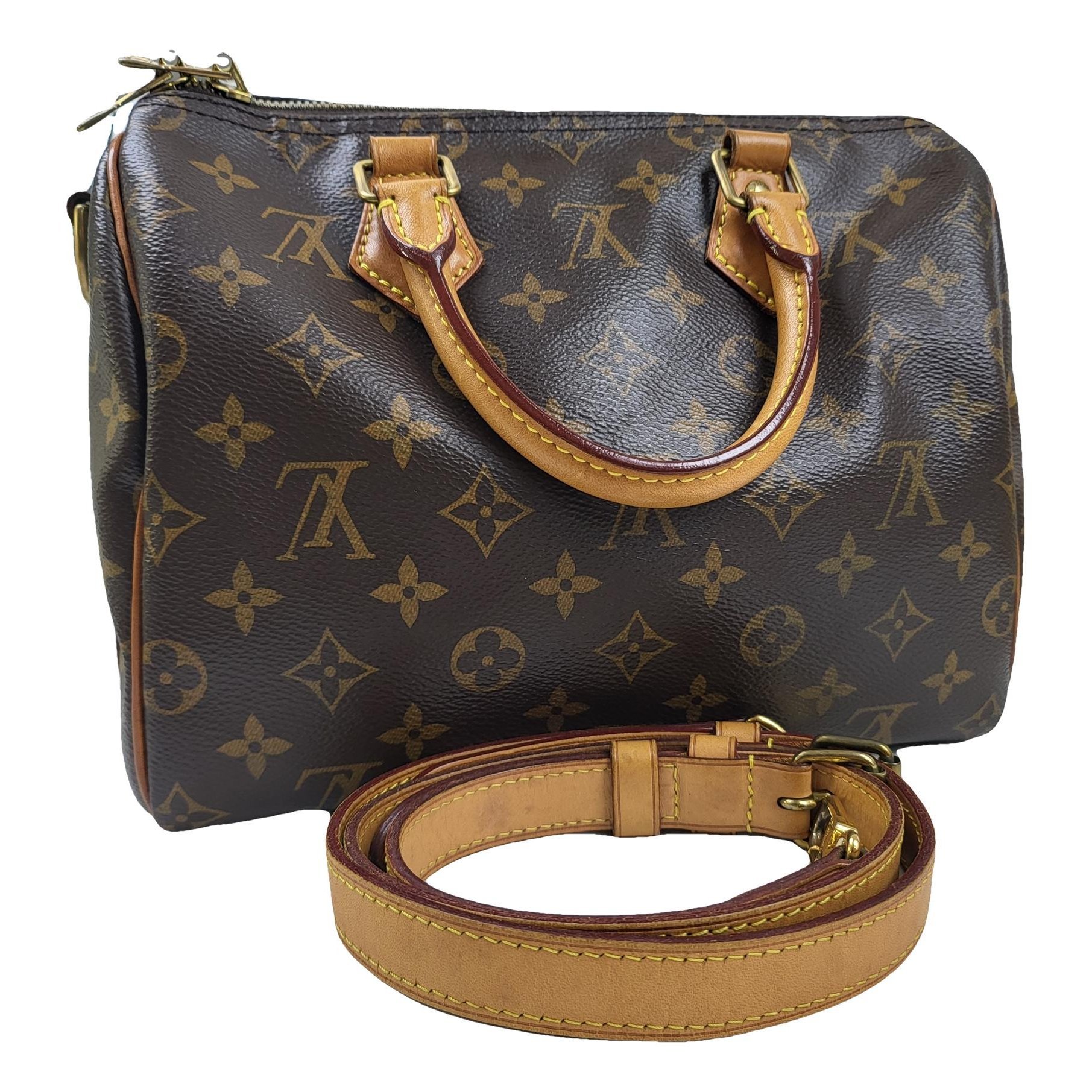 Speedy Bandoulière leather handbag