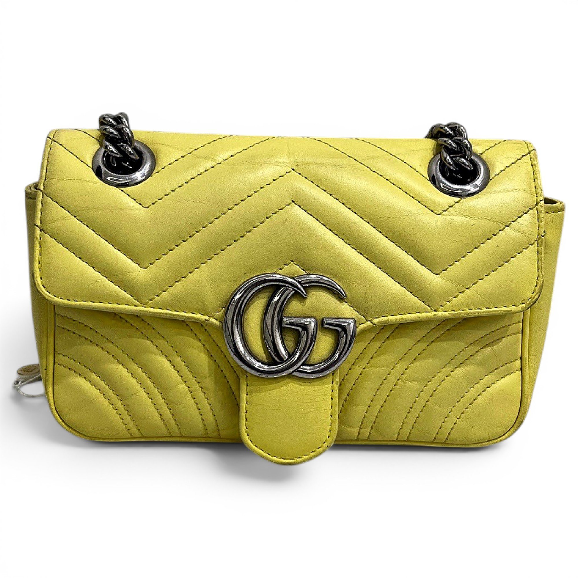 GG Marmont Flap leather crossbody bag