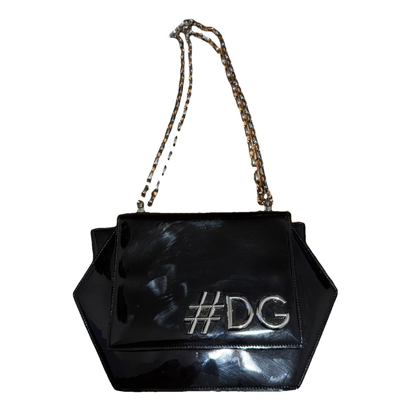 Patent leather crossbody bag