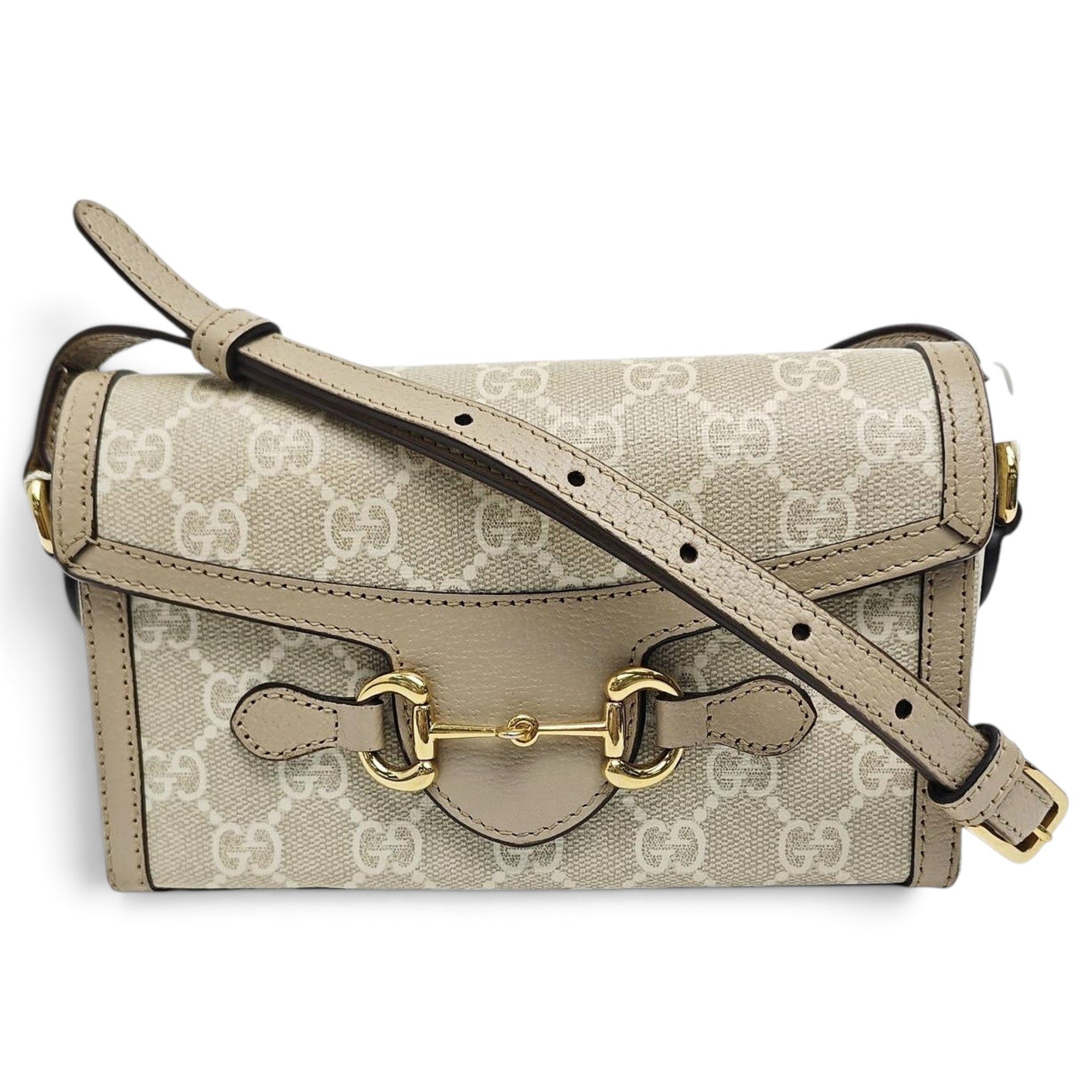 Handle Horsebit 1955 leather handbag