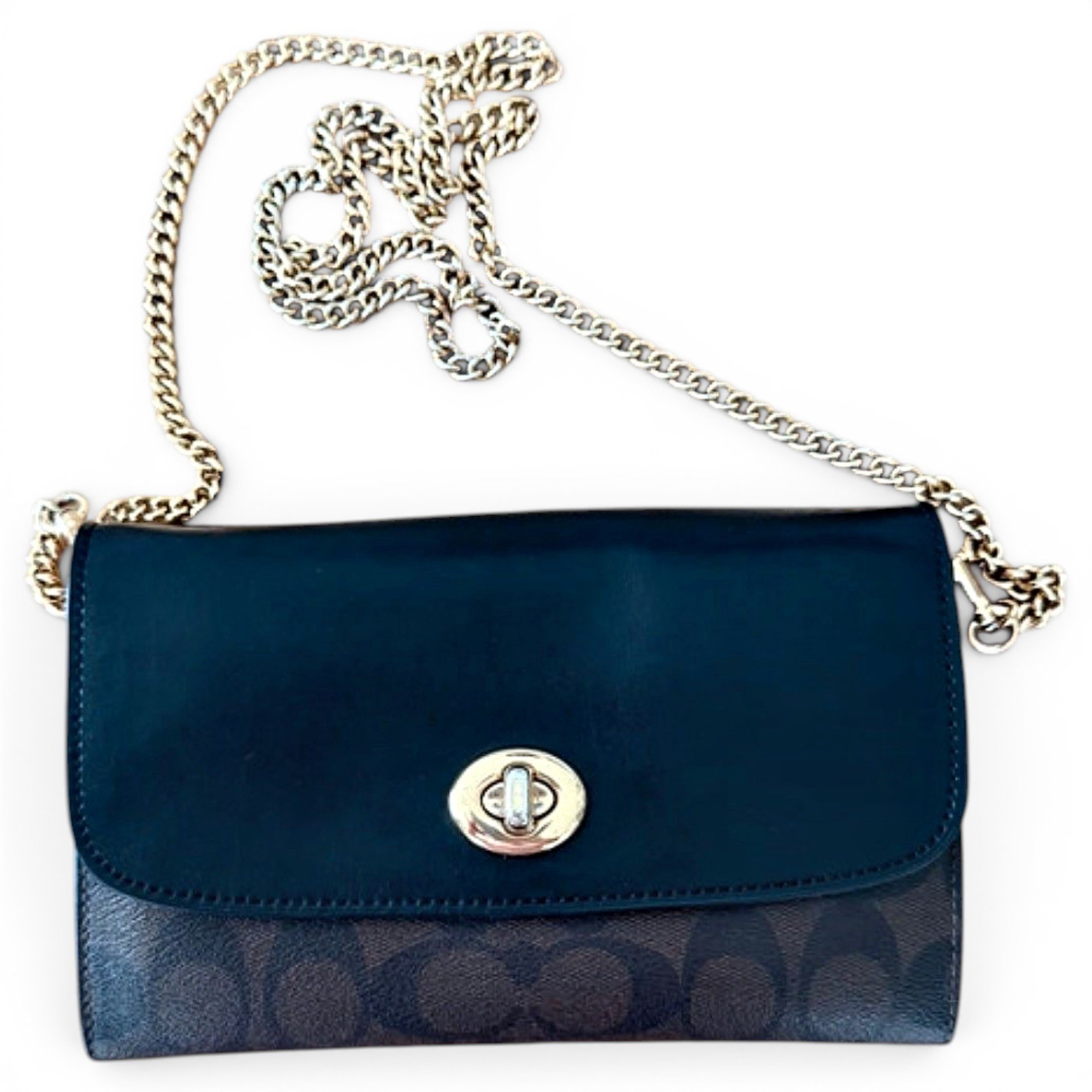 Leather crossbody bag