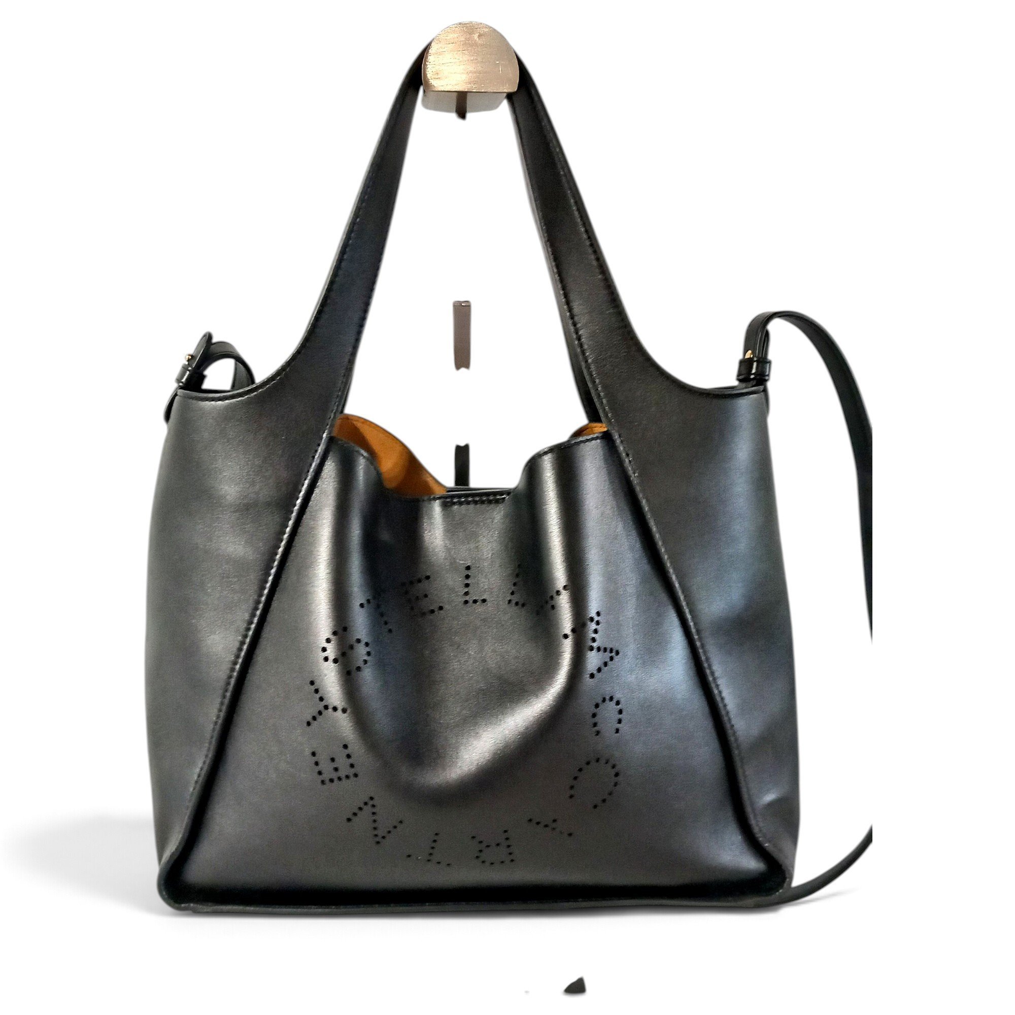 Stella McCartney Logo vegan leather handbag