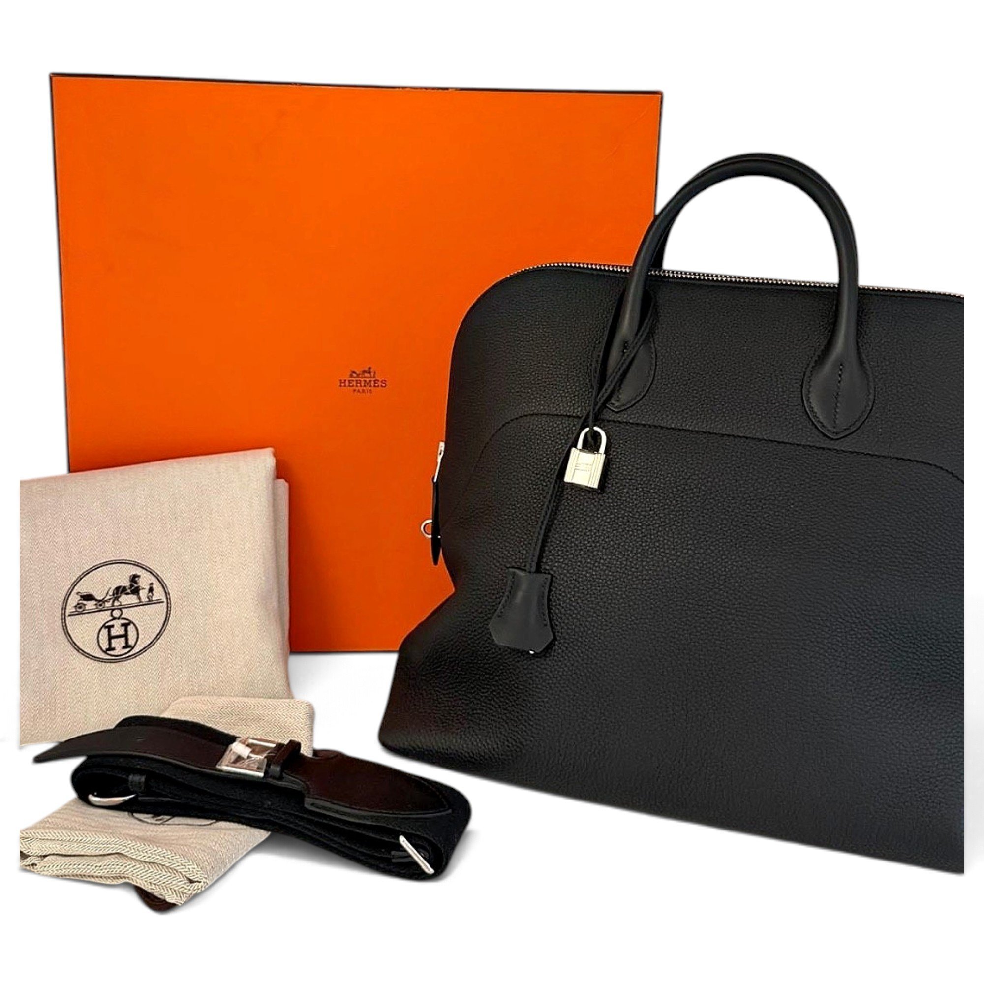 Bolide leather handbag
