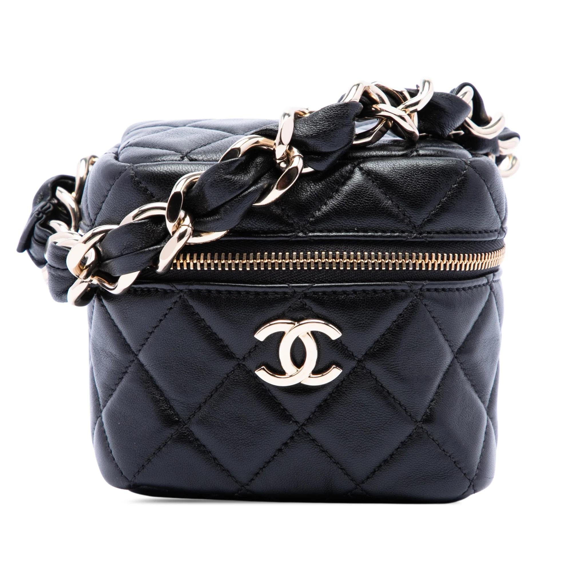 Vanity leather bag