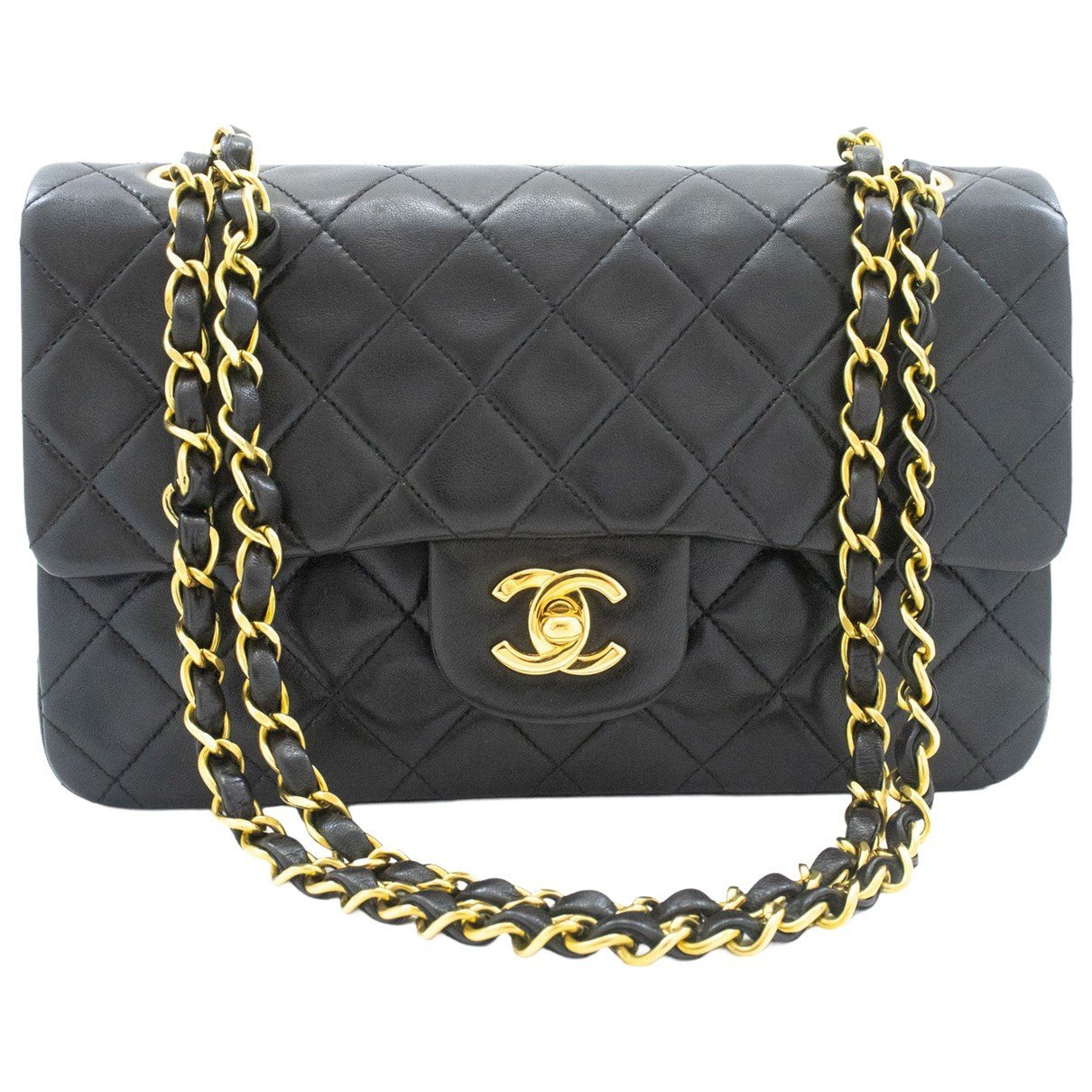 Trendy CC Flap leather handbag