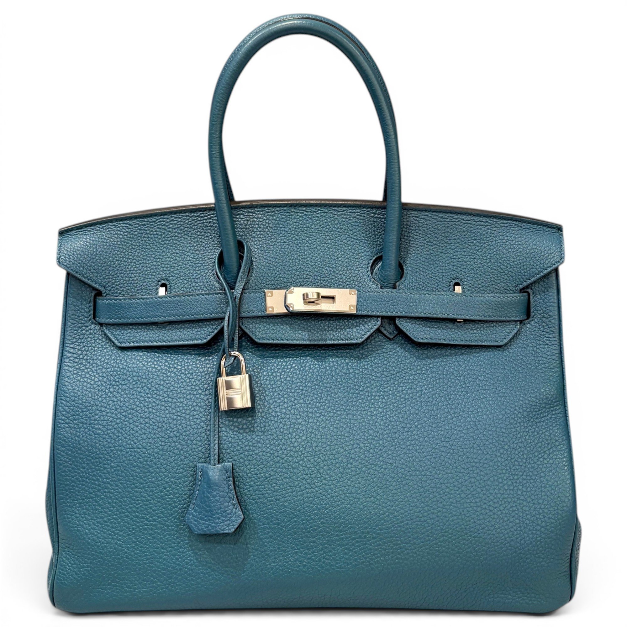 Birkin 35 leather tote