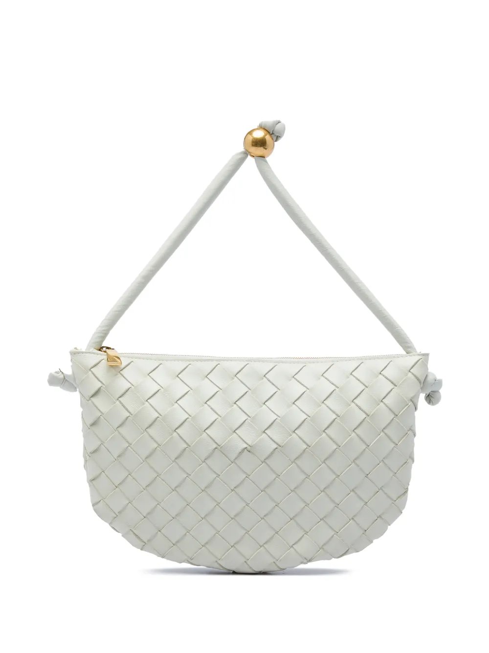 Bottega Veneta 2012-2026 Small Lambskin Intrecciato Turn Pouch hobo bag