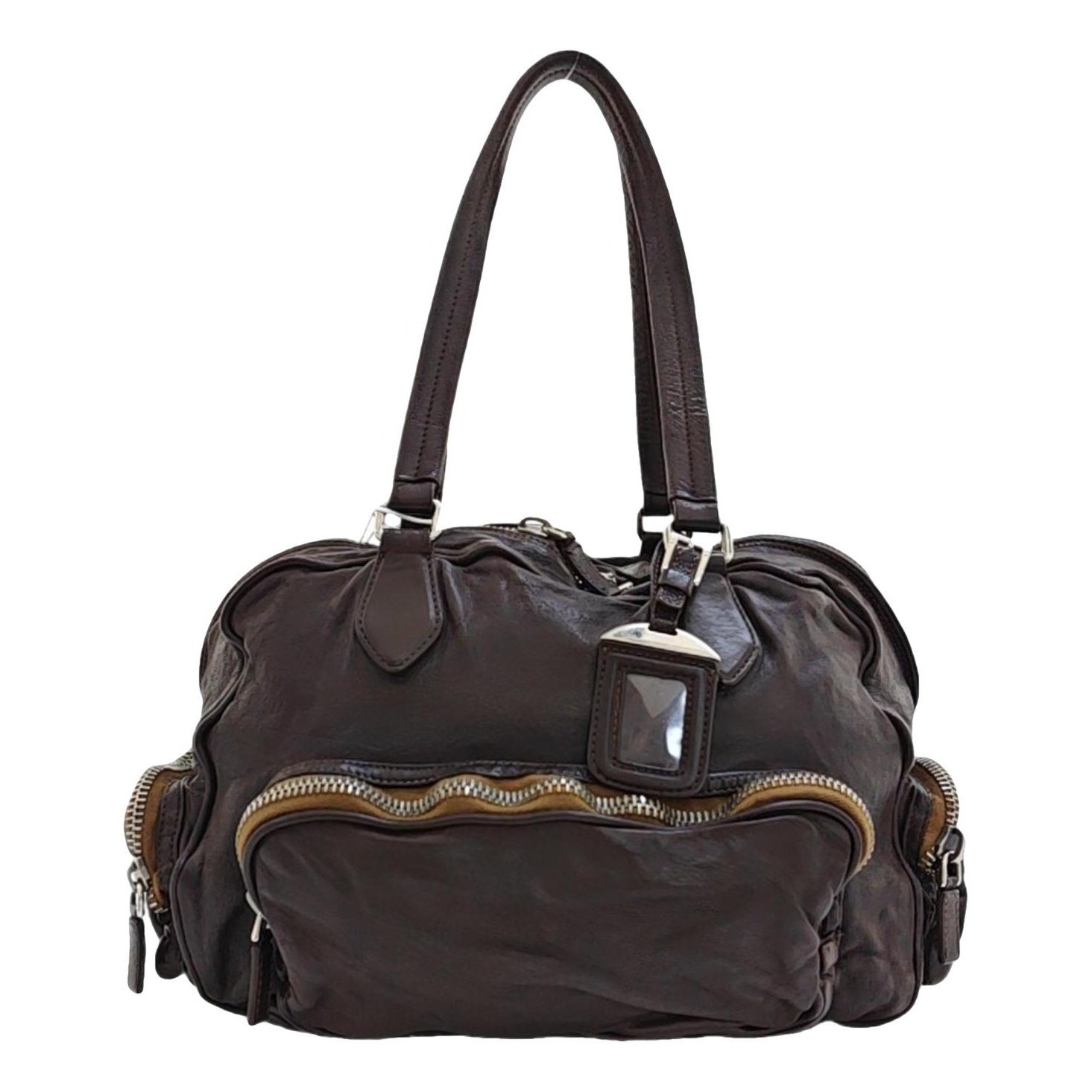 Leather handbag