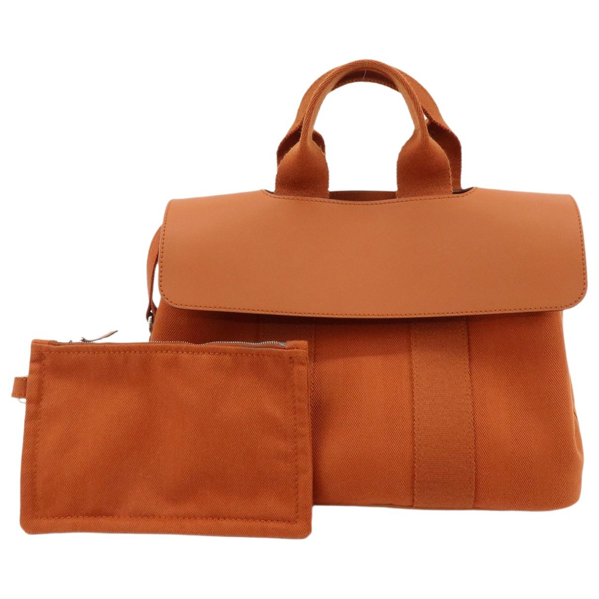 Hermes Valparaiso Handbag Orange