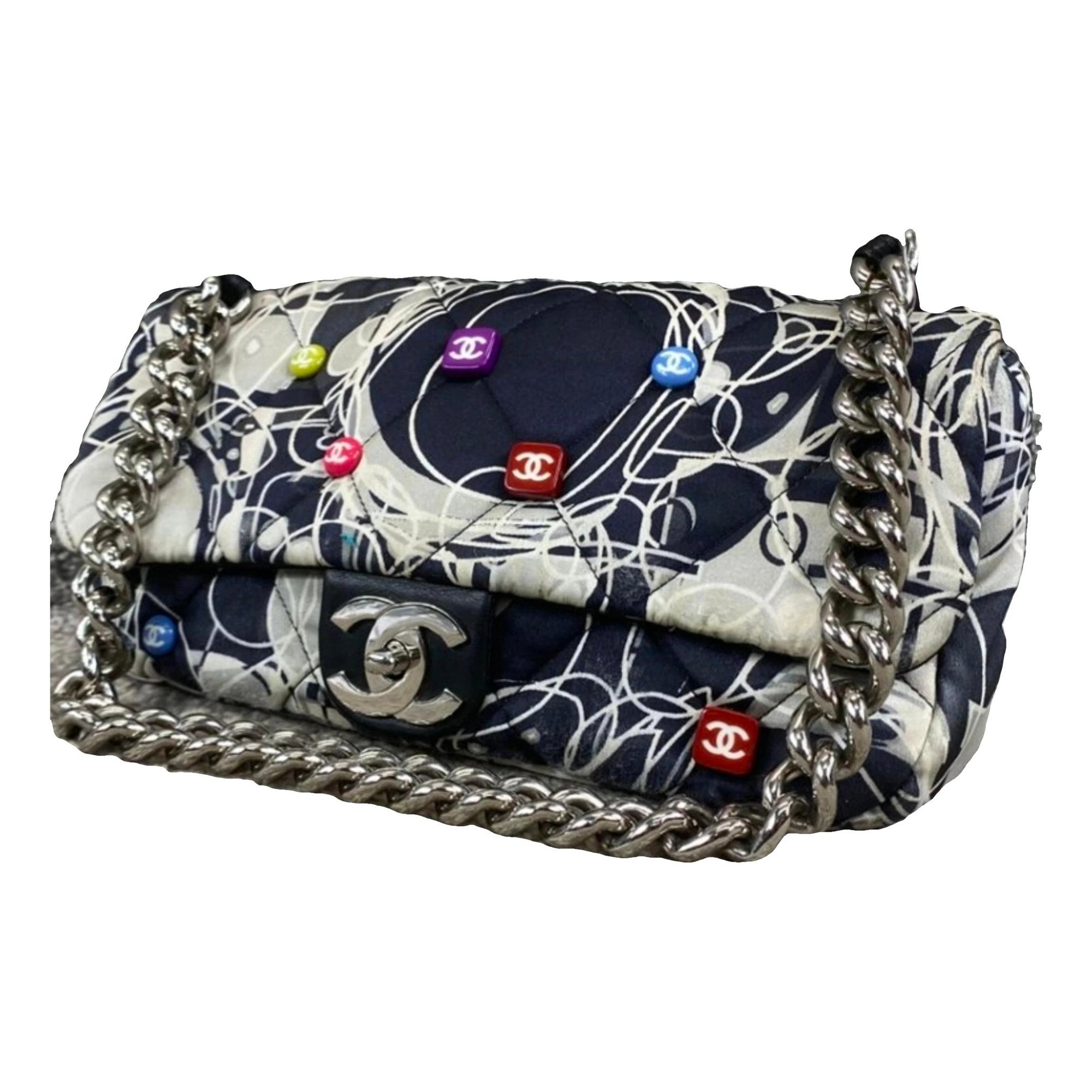 Timeless/Classique silk handbag