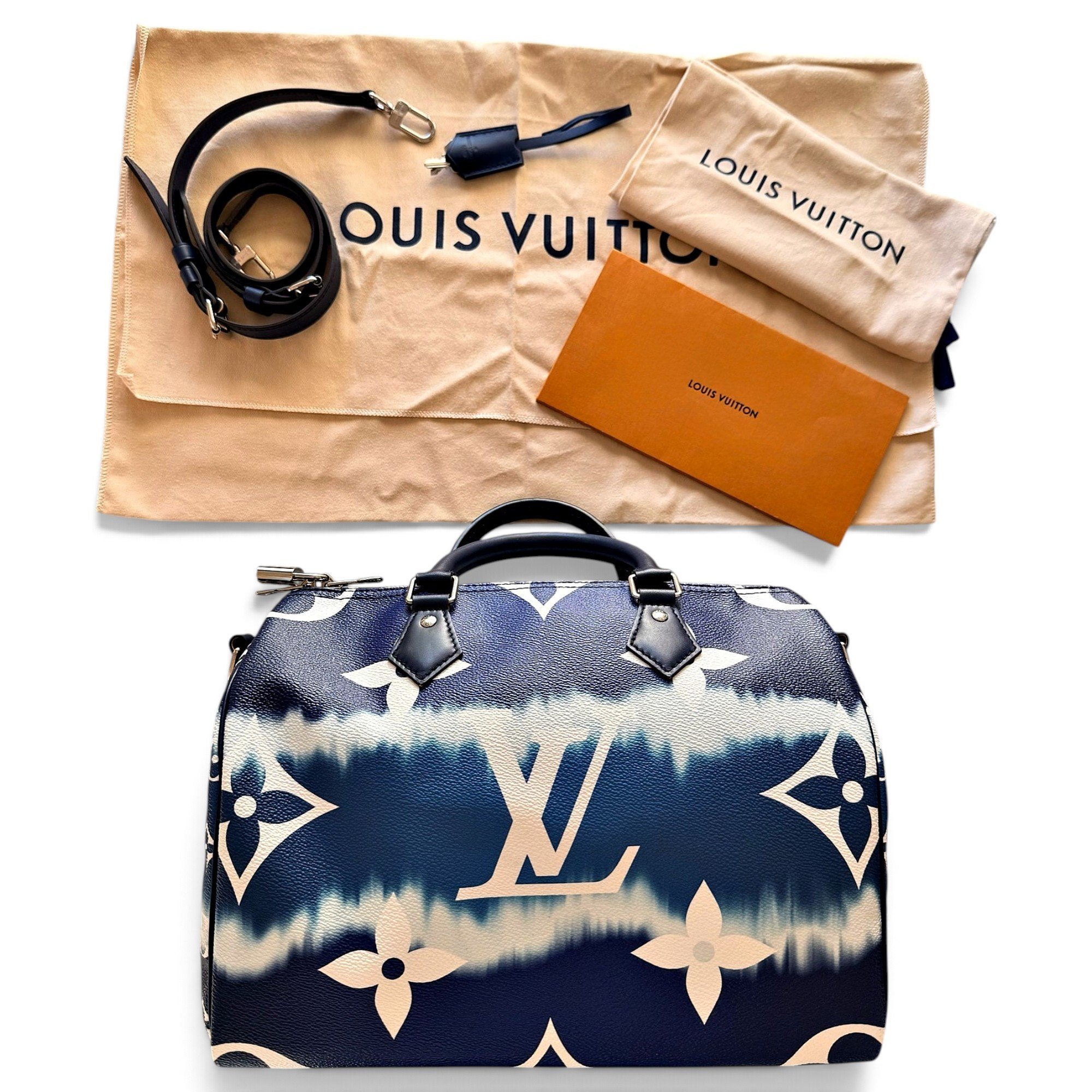 Louis Vuitton Speedy Bandoulière leather handbag