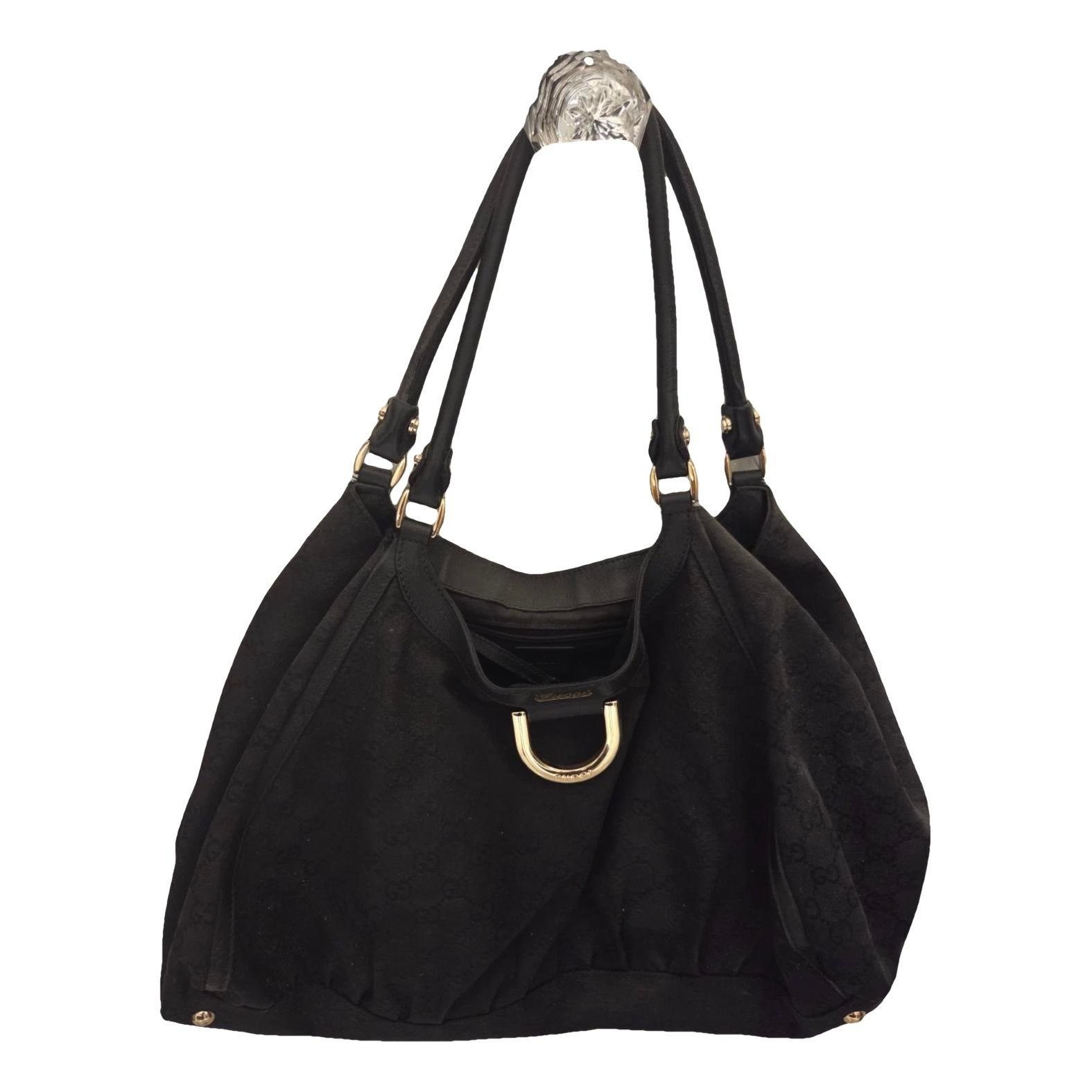 D-Ring leather handbag