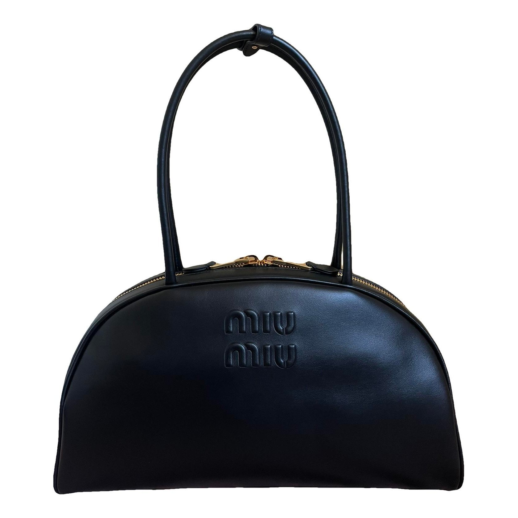 Beau leather handbag