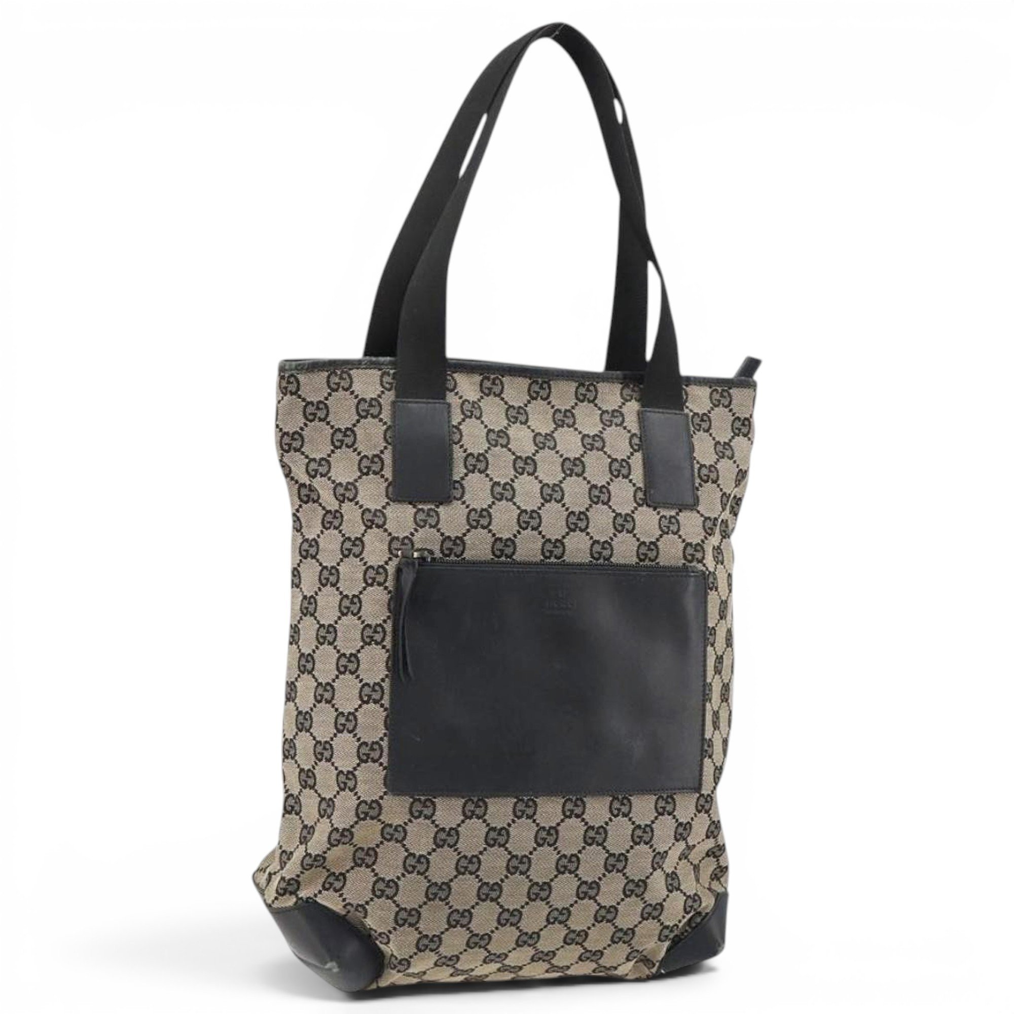 Leather tote