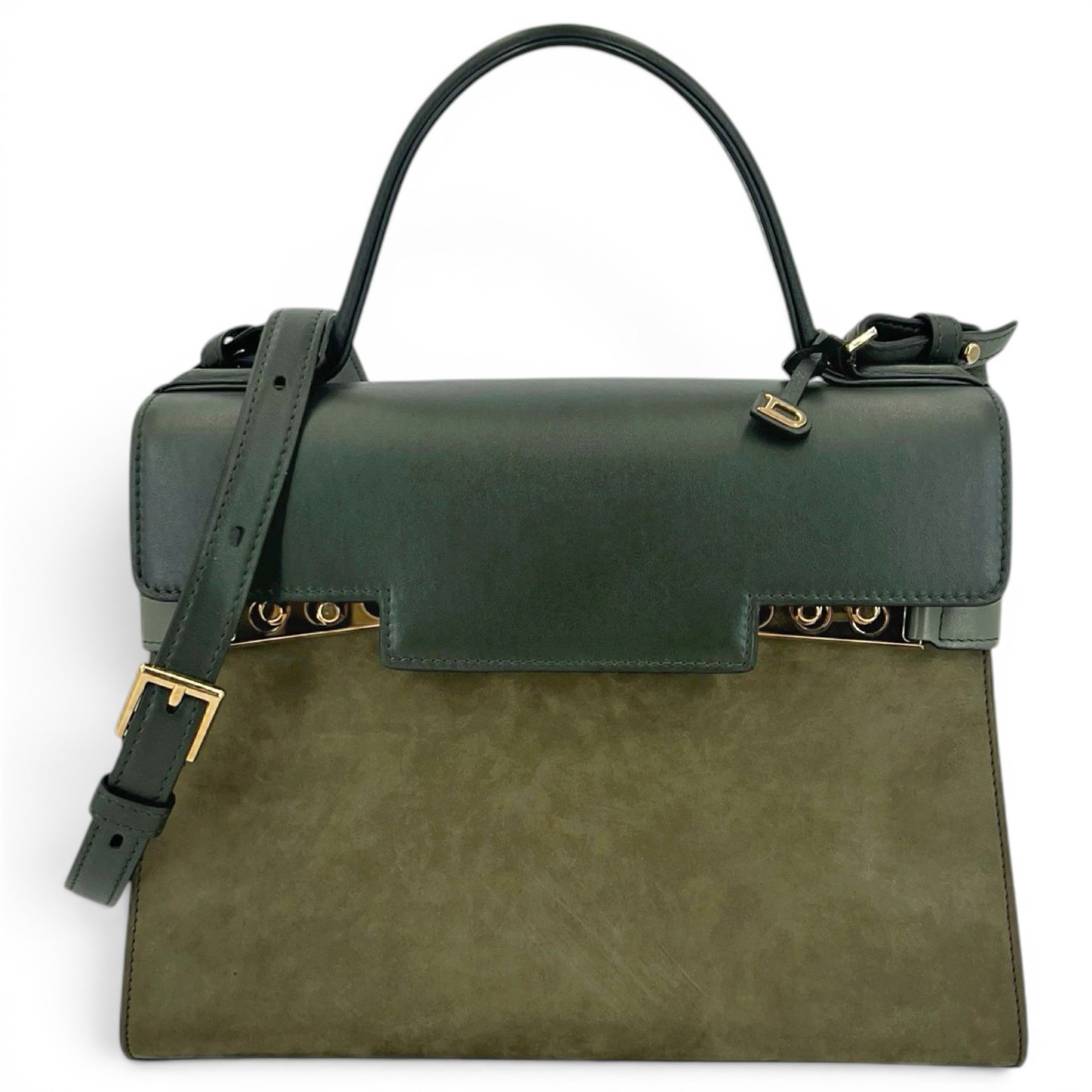 Tempête leather handbag