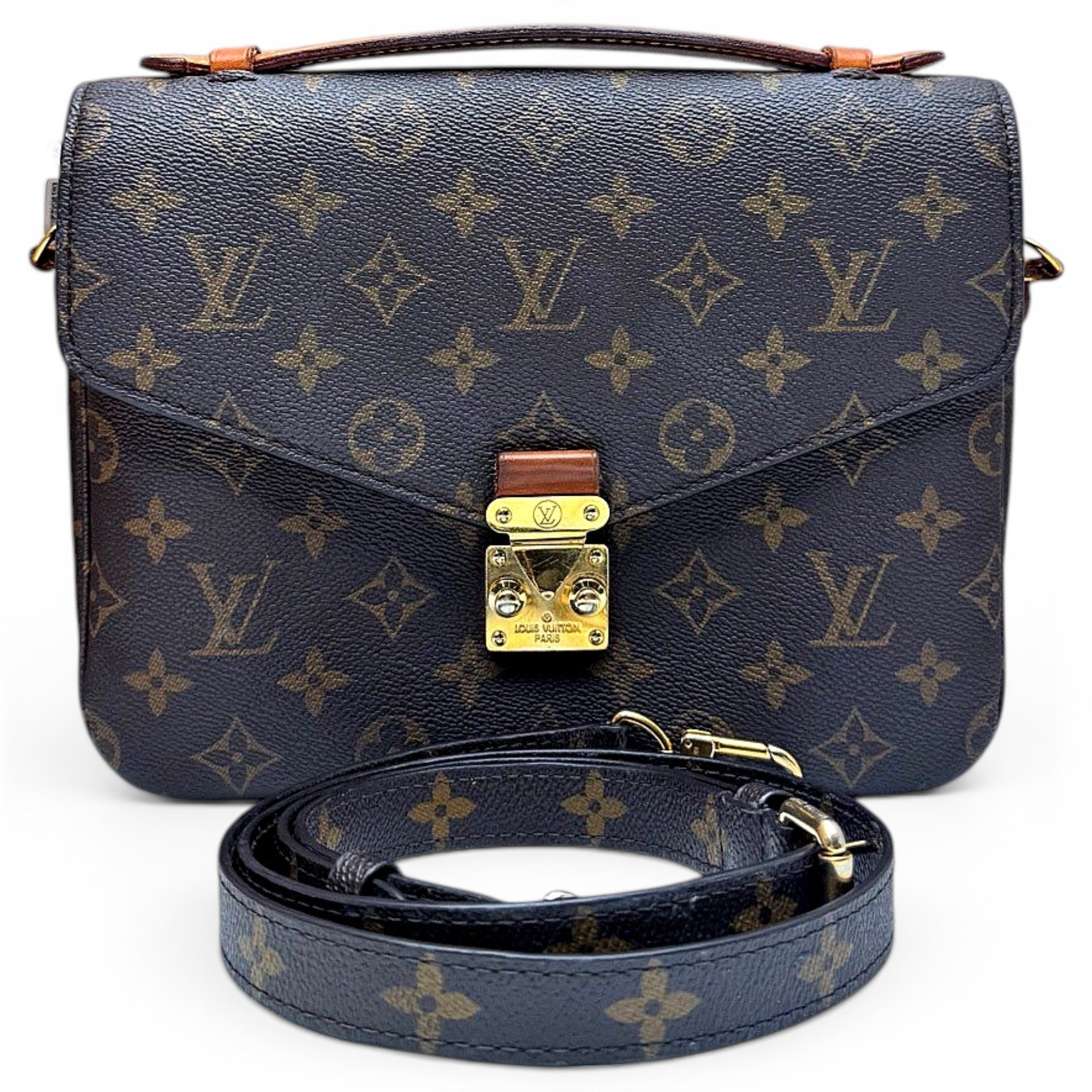 Metis leather crossbody bag