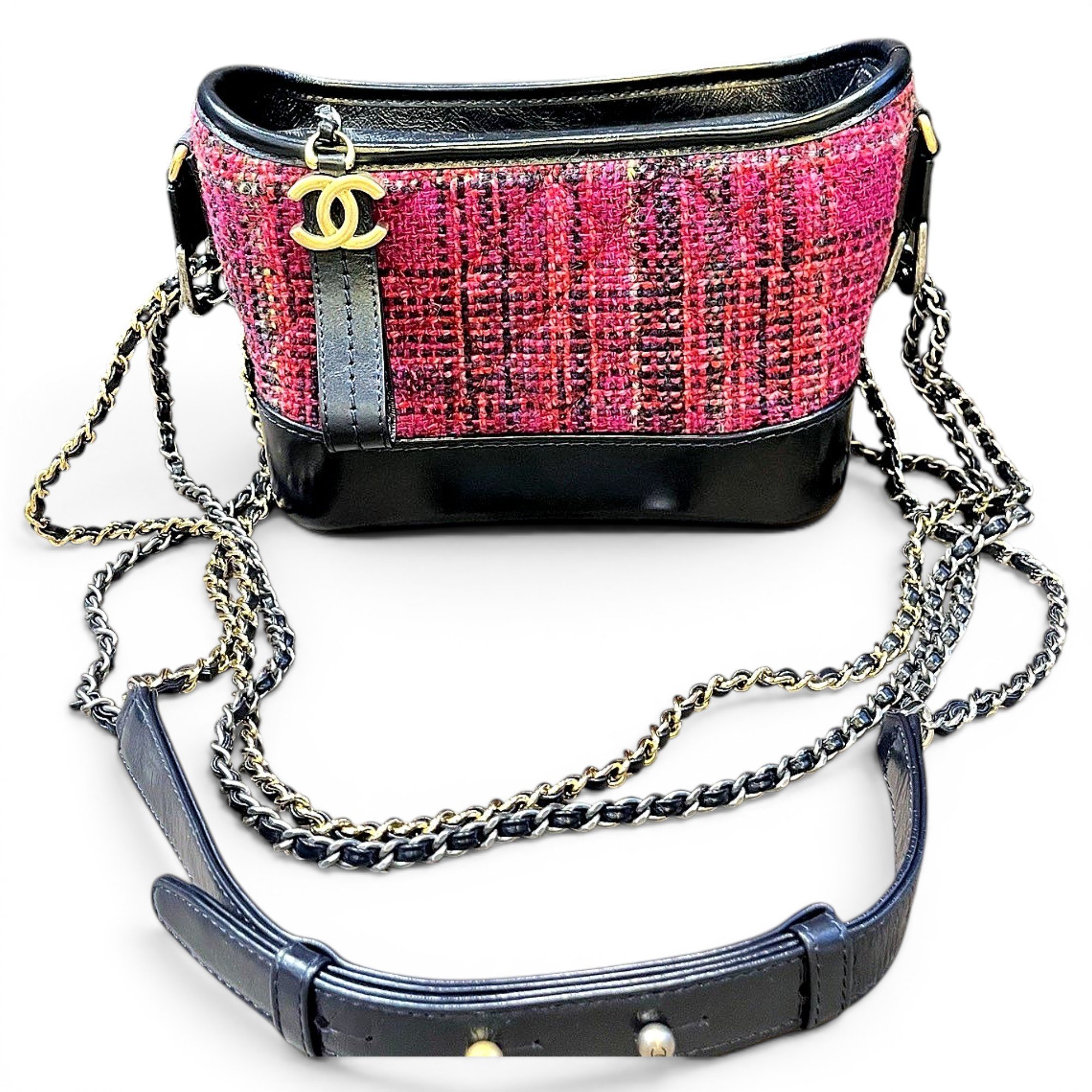 Gabrielle tweed crossbody bag