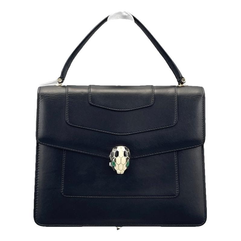 Bvlgari Serpenti leather handbag