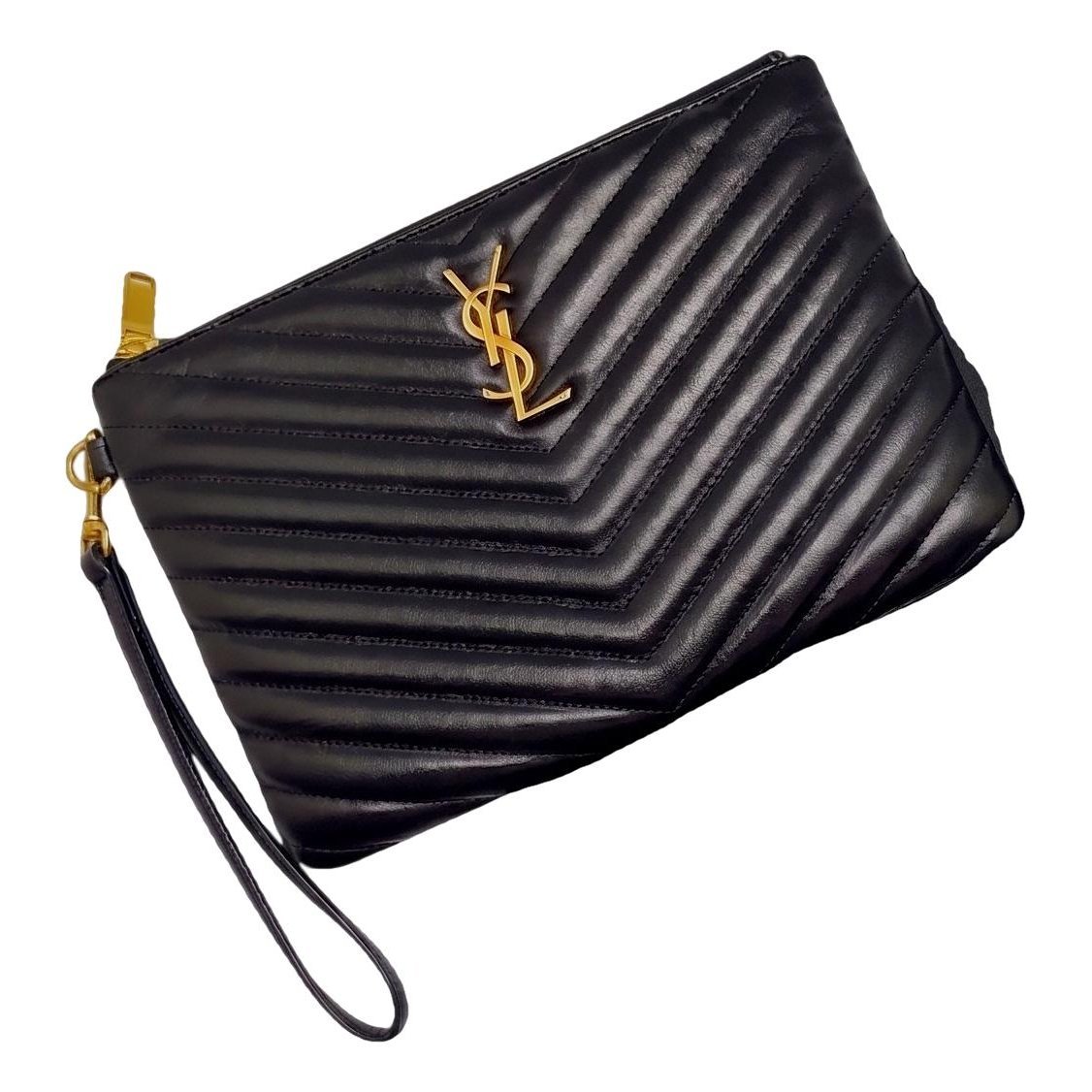 New Jolie leather clutch bag